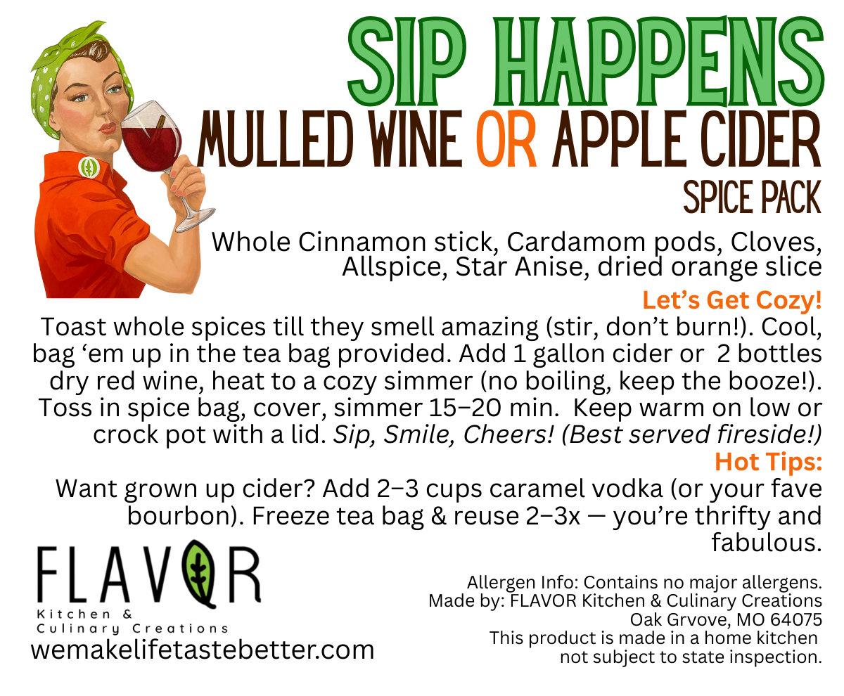 Mulled Wine & Apple Cider Spice Packs