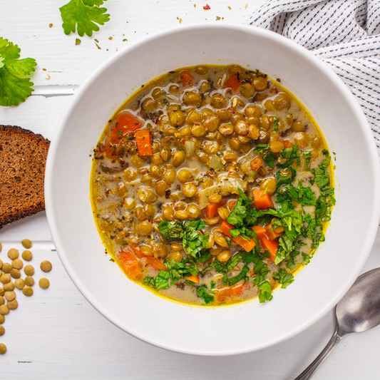 Southwest Chile Verde Lentil & Rice Soup in a Bag
